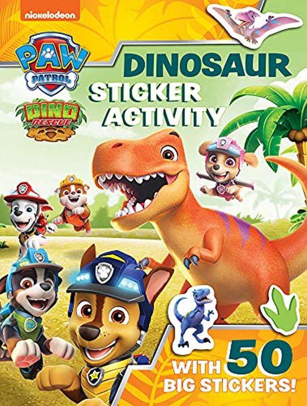 [object Object] «Paw Patrol Dinosaur Sticker Activity» - фото №1