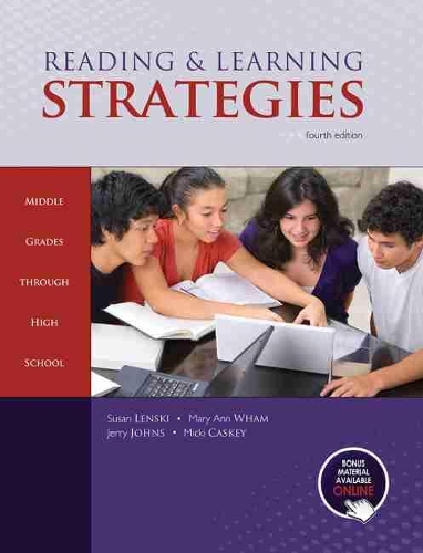Бумажная книга «Reading & Learning Strategies: Middle Grades Through High School», авторов Джерри Джонс, Мэри Энн Уэм, Сьюзен Ленски - фото №1