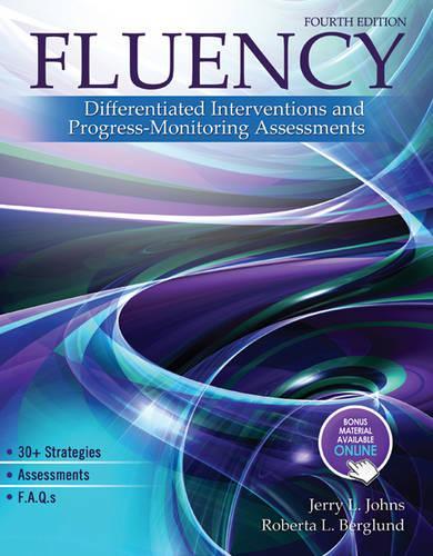 Бумажная книга «Fluency: Differentiated Interventions and Progress-Monitoring Assessments», авторов Джерри Джонс, Роберта Л. Берглунд - фото №1
