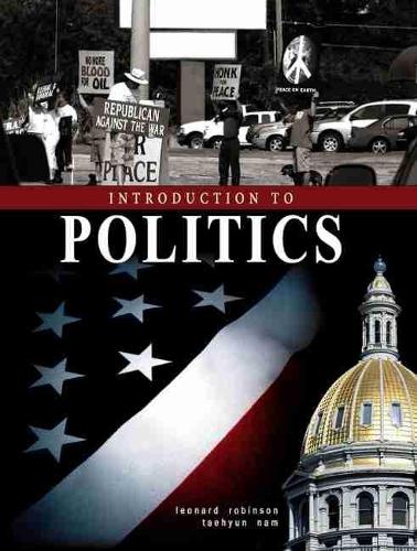 Бумажная книга «Introduction to Politics», автор Леонард Робинсон - фото №1