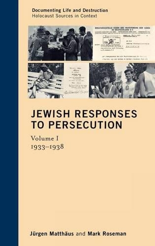 Паперова книга «Jewish Responses to Persecution: 1933–1938» - фото №1