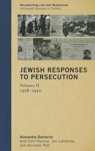 Паперова книга «Jewish Responses to Persecution: 1938–1940», автор Александра Гарбаріні - фото №1