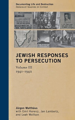 Паперова книга «Jewish Responses to Persecution: 1941–1942» - фото №1