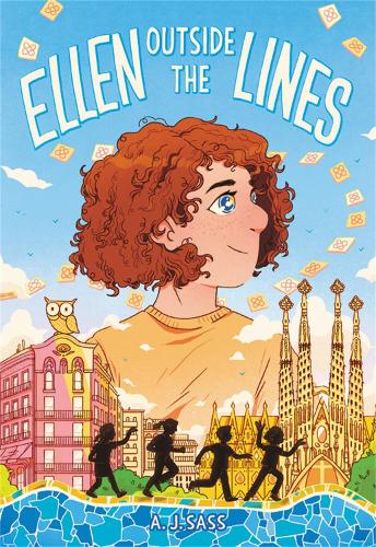 Бумажная книга «Ellen Outside the Lines», автор А.Дж. Сасс - фото №1