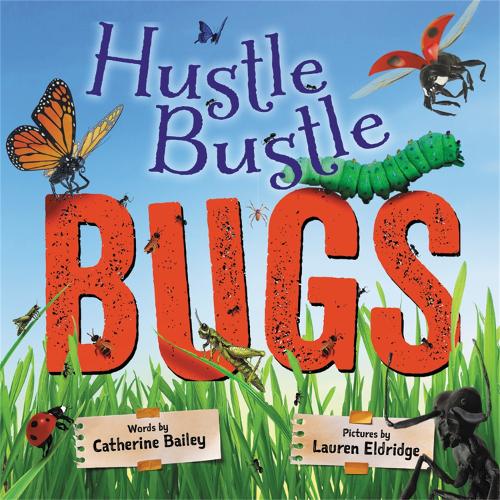 Паперова книга «Hustle Bustle Bugs», автор Кетрін Бейлі - фото №1