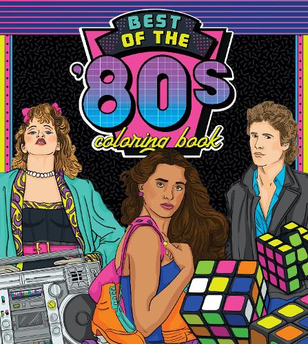 Бумажная книга «Best of the '80s Coloring Book: Color your way through 1980s art & pop culture» - фото №1