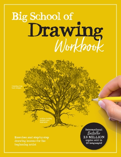 Бумажная книга «Big School of Drawing Workbook: Exercises and step-by-step drawing lessons for the beginning artist» - фото №1