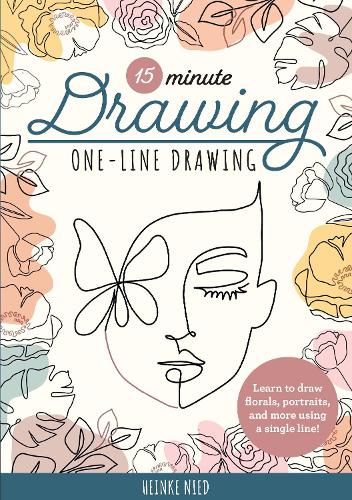 Бумажная книга «15-Minute Drawing: One-Line Drawing: Learn to draw florals, portraits, and more using a single line!», автор Хейнке Нид - фото №1
