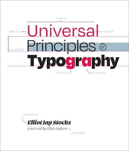 Паперова книга «Universal Principles of Typography: 100 Key Concepts for Choosing and Using Type», автор Елліот Джей Стокс - фото №1