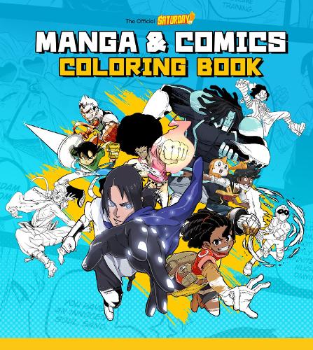 Бумажная книга «Saturday AM Manga and Comics Coloring Book», автор Saturday AM - фото №1