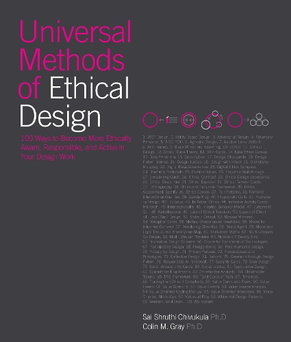 [object Object] «Universal Methods of Ethical Design: 100 Ways to Become More Ethically Aware, Responsible, and Active in Your Design Work», авторів Колін Грей, Саї Шруті Чівукула - фото №1