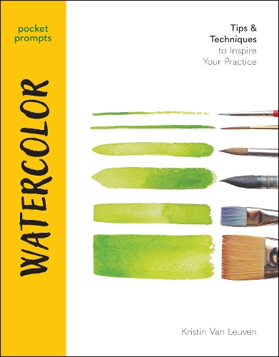 Паперова книга «Pocket Prompts Watercolor: Tips & Techniques to Inspire Your Practice», автор Крістін Ван Левен - фото №1