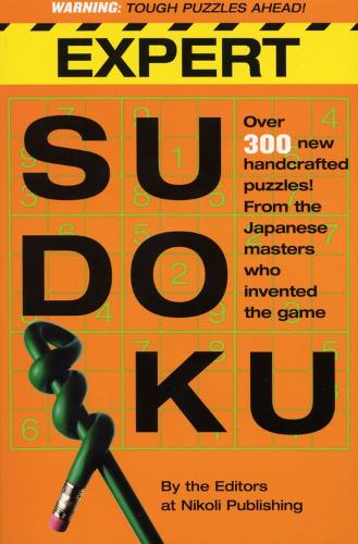 Паперова книга «Expert Sudoku», автор Ніколі Паблішинг - фото №1