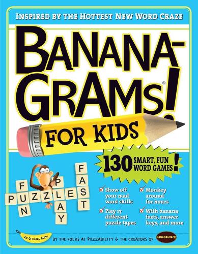 Бумажная книга «Bananagrams for Kids», авторов Эми Голдштейн, Майк Шенк, Паззабилити, Роберт Лейтон - фото №1