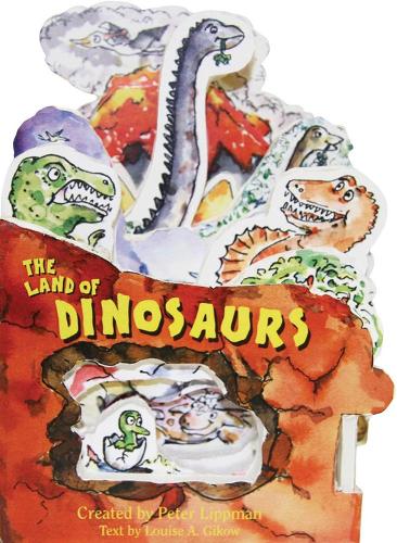 Паперова книга «Mini House. The Land of Dinosaurs», автор Пітер Ліппман - фото №1