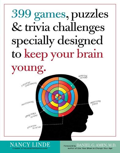 [object Object] «399 Games, Puzzles & Trivia Challenges Specially Designed to Keep Your Brain Young.», автор Ненсі Лінд - фото №1