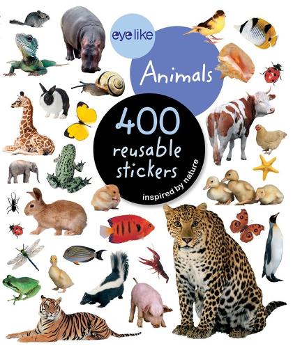 Бумажная книга «Eyelike Stickers: Animals», автор Воркмэн Паблишинг - фото №1