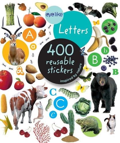 Бумажная книга «Eyelike Stickers: Letters», автор Воркмэн Паблишинг - фото №1