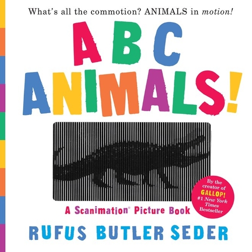 Бумажная книга «ABC Animals!: A Scanimation Picture Book», автор Руфус Батлер Седер - фото №1