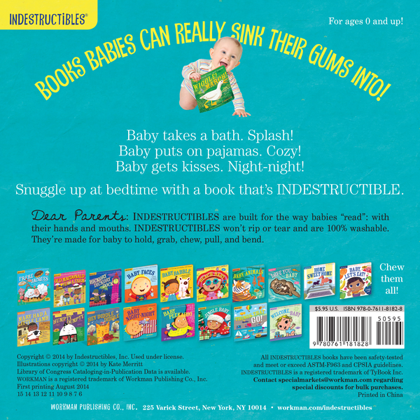 Бумажная книга «Indestructibles. Baby Night-Night» - фото №1