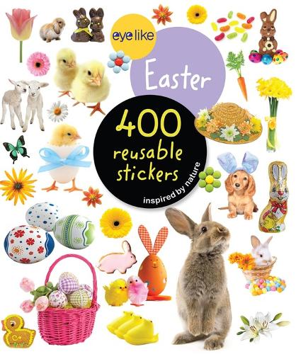 Паперова книга «Eyelike Stickers: Easter», автор Воркмен Паблішінг - фото №1