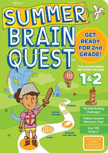 [object Object] «Summer Brain Quest: Between Grades 1 & 2», авторов Клэр Пиддок, Меган Батлер, Воркмэн Паблишинг - фото №1