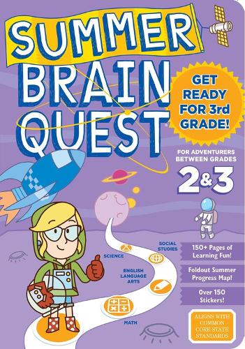 [object Object] «Summer Brain Quest: Between Grades 2 & 3», авторов Клэр Пиддок, Персефона Уолкер, Воркмэн Паблишинг - фото №1