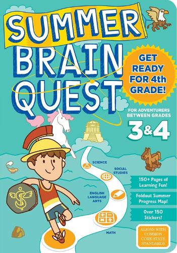 [object Object] «Summer Brain Quest: Between Grades 3 & 4», авторов Клэр Пиддок, Персефона Уолкер, Воркмэн Паблишинг - фото №1