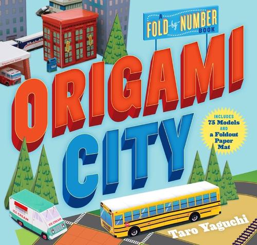 Бумажная книга «Origami City: A Fold-by-Number Book: Includes 75 Models and a Foldout Paper Mat», автор Таро Ягучи - фото №1