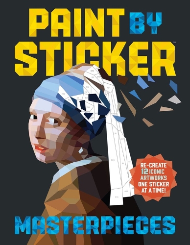 Бумажная книга «Paint by Sticker Masterpieces: Re-create 12 Iconic Artworks One Sticker at a Time!», автор Воркмэн Паблишинг - фото №1