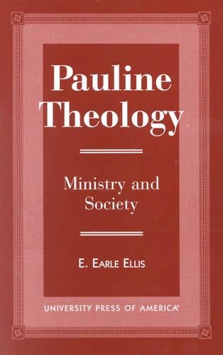 Бумажная книга «Pauline Theology: Ministry and Theology», автор Э. Эрл Эллис - фото №1