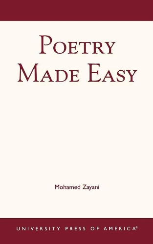 Паперова книга «Poetry Made Easy», автор Мохамед Заяні - фото №1