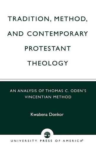 Паперова книга «Tradition Method & Contemporary Protestant Theology», автор Донкор Квабена - фото №1