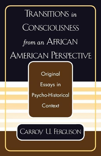 Паперова книга «Transitions in Consciousness from an African American Perspective», автор Керрой У. Фергюсон - фото №1