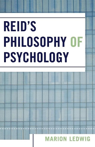 Бумажная книга «Reid's Philosophy of Psychology», автор Марион Ледвиг - фото №1