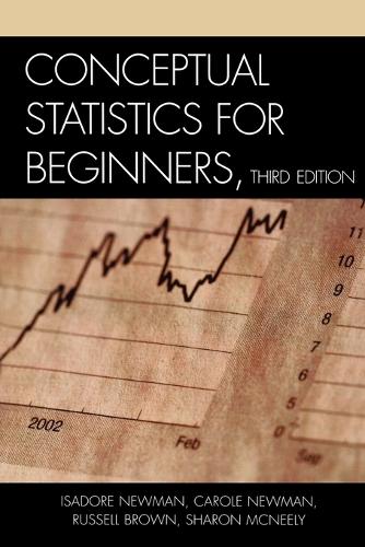 Паперова книга «Conceptual Statistics for Beginners», авторів Керол Ньюман, Айседор Ньюман, Рассел Браун, Шерон МакНілі - фото №1