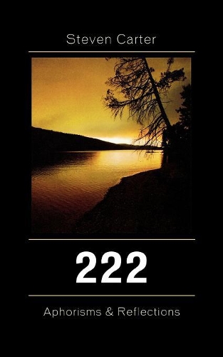 Бумажная книга «222: Aphorisms & Reflections», автор Стивен Картер - фото №1
