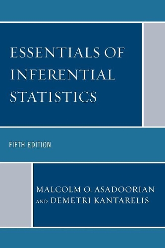 Паперова книга «Essentials of Inferential Statistics», авторів Деметрі Кантареліс, Малкольм О. Асадурян - фото №1