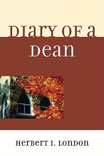 Паперова книга «Diary of a Dean», автор Герберт І. Лондон - фото №1