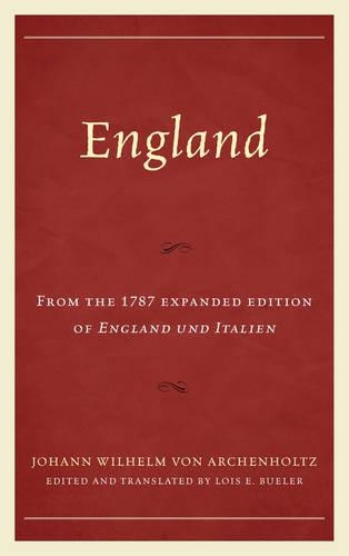 Паперова книга «England», автор Йоганн Вільгельм фон Архенгольц - фото №1