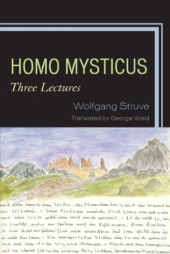 Бумажная книга «Homo Mysticus: Three Lectures», авторов Джордж Уолд, Вольфганг Струве - фото №1