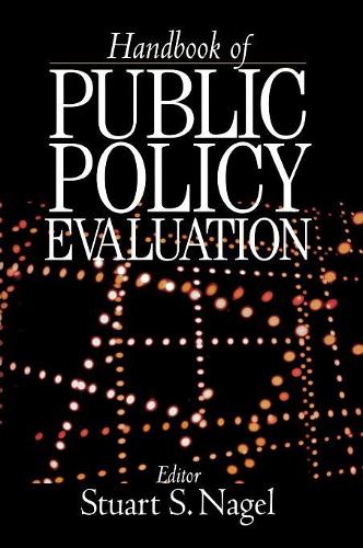 Бумажная книга «Handbook of Public Policy Evaluation», автор Стюарт С. Нагель - фото №1