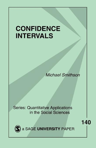 Бумажная книга «Confidence Intervals», автор Майкл Смитсон - фото №1