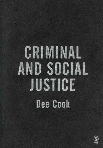 Бумажная книга «Criminal and Social Justice», автор Ди Кук - фото №1