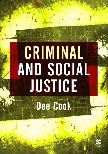 Бумажная книга «Criminal and Social Justice», автор Ди Кук - фото №1