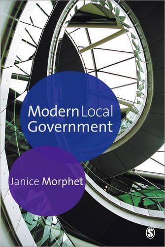 Бумажная книга «Modern Local Government», автор Дженис Морфет - фото №1