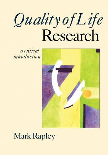Бумажная книга «Quality of Life Research: A Critical Introduction», автор Марк Рэпли - фото №1