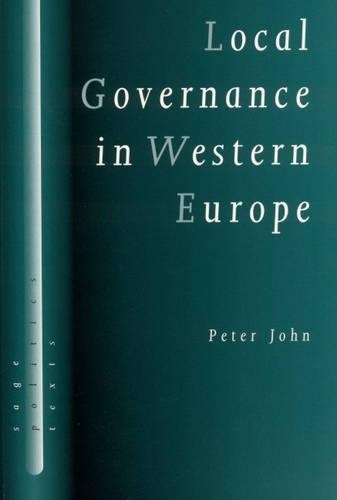 Бумажная книга «Local Governance in Western Europe», автор Питер Джон - фото №1