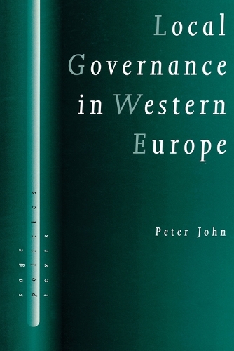 Бумажная книга «Local Governance in Western Europe», автор Питер Джон - фото №1