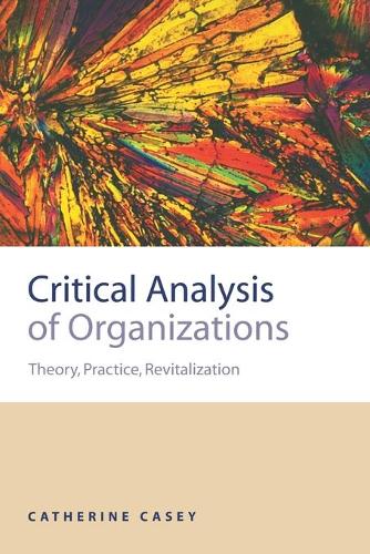 [object Object] «Critical Analysis of Organizations: Theory, Practice, Revitalization», автор Кетрін Кейсі - фото №1